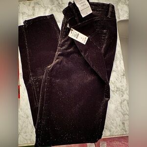 Talbots Black Corduroy Jeggings